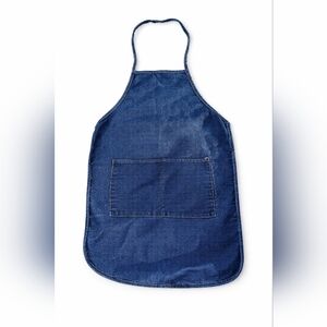 Denim Apron with Front‎ Pocket Adjustable Neck Tie Work Kitchen Craft